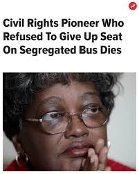 Colvin also became a named plaintiff in the landmark lawsuit that outlawed  racial segregation