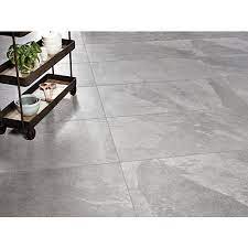 Osis multicolor vitrified floor tiles, size: Wickes Boutique Akita Grey Glazed Porcelain Floor Tile 1200 X 600mm Wickes Co Uk