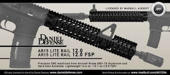 With official licensing from daniel defense, madbull delivers higher quality accessories to the airsoft community. Madbull Airsoft Daniel Defense Lite Rail 12 0 Mundo Airsofter