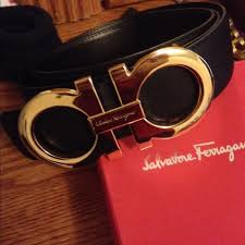 Black And Gold Ferragamo Belt Authentic Black Ferragamo Belt Ferragamo Belt Belt Ferragamo