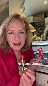 Natalie Ogle reveals a 1940s red from Seamstress of Bloomsbury! 🌹  #beautysecrets #beauty #podcast