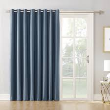 I think this is more. Mainstays Sliding Glass Door Thermal Lined Room Darkening Grommet Curtain Panel Walmart Com Walmart Com