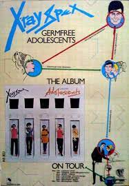 X Ray Spex Uk Promo Poster Rock Band Posters Punk Poster Music Flyer