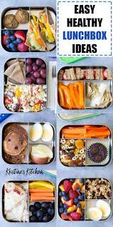 School Lunch Box Ideas Healthy Lunches For Kids Easy School Lunches Making Lunch