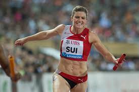 Lea sprunger of switzerland celebrates after winning gold in the women's 400m. Lea Sprunger Lea Sprunger Is Recovering Iaaf Diamond League Track And Field Athlete Athlete Track And Field