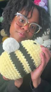 Meet Barry the Bee! More plushies coming soon! #crochetaddiction  #plushiesoftiktok