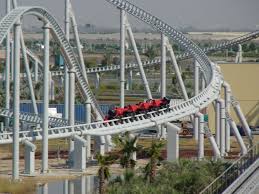 The world's fastest roller coaster at the stunning speed of 240kmph or 150mph, formula rossa accelerates to this high speed in 5 seconds flat! Formula Rossa World S Fastest Roller Coaster Ferrari World Abu Dhabi United Arab Emirates Ferrari World Abu Dhabi Ferrari World Roller Coaster