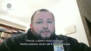 “Por favor, rezem pela Ucrânia”