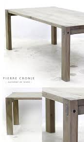 Pierre Cronje Loft Ii Dining Table In French Oak With A Blackwash Finish Furniture Dining Table Furniture Design Inspiration Homemade Furniture