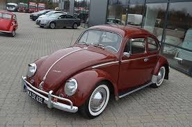 Image result for Poppy Red 1954 Beetle