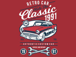 I realized afterwards there were a few things i left out, like deadstock tees. Retro Classic Car Vector T Shirt Design Buy T Shirt Designs