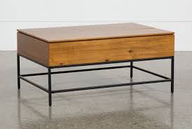Black And Light Wood Coffee Table Hollis Lift Top Coffee Table Coffee Table Coffee Table Wood Coffee Table Living Spaces