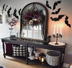 Agexinjo Mixed Of 48pcs Removable 3d Bat Stickers Wall Art Decor Diy Halloween Stickers Home Wall Halloween Living Room Halloween Home Decor Halloween Entryway