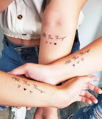 Check spelling or type a new query. 85 Hearty Matching Best Friend Tattoos And Meanings