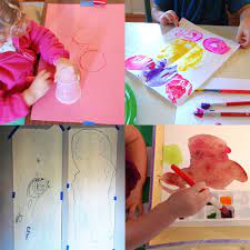 I'm always on the lookout for new ideas, and inspiration can strike in the most unlikely places. 12 Art Projects For Toddlers Tinkerlab