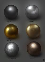 Tutoriel Pour Realiser Les Textures Metalliques Gold Silver Or Argent Bronze Metal Drawing Digital Art Tutorial Digital Painting Tutorials