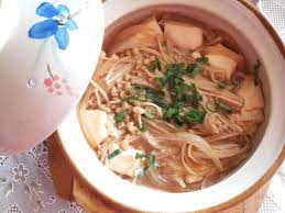 陶燒金針菇豆腐煲 簡單快速料理 by ying recipe tofu recipes taiwanese food cooking