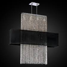 Large Crystal Chandelier Shop Glow Lighting