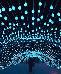 Aepioneer Installs An Immersive 80m Long Light Tunnel In Tehran Light Tunnel Light Art Installation Light Installation