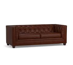 Enjoy free shipping on most stuff, even big stuff. Chesterfield Square Arm Leather Sofa Pottery Barn