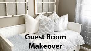 I gave the new headboard a little makeover. Guest Room Makeover Youtube