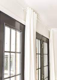 How To Fake A Long Curtain Rod Long Curtain Rods Long Curtains Curtains Living Room