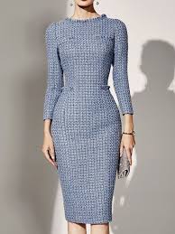 Spu Kaxdrcpe405 Material Cotton Polyester Pattern Type Checkered Plaid Sleeve Type Long Sleev Long Sleeve Dress Formal Long Sleeve Bodycon Dress Casual Dresses