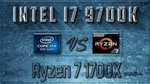 Amd ryzen 7 1700x advantages. Intel I7 9700k Vs Ryzen 7 1700x Benchmarks Test Review Comparison Gaming 10 Tests Youtube