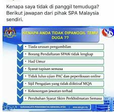 Permohonan jawatan melalui spa8 adalah boleh dibuat sepanjang tahun. Tim Kerjaya Graduan Kenapa Anda Tidak Dipanggil Temuduga Spa