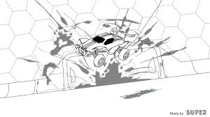 Rocket engines work by action and reaction and push rockets forward simply by expelling their exhaust in the opposite direction at high speed and can therefore work in the. Rocket League Coloring Pages Coloring Home