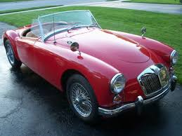 Image result for Cherry Red 1961 MG