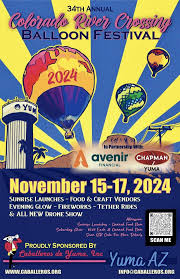 2024 Yuma Hot Air Balloon Festival activities