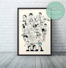 Meme Gift Meme Print Rage Faces Funny Art Print Gift For Etsy In 2020 Funny Art Prints Art Print Gifts Printable Wall Art