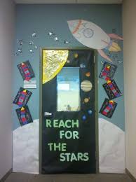 A star themed classroom is probably one of the most common themes out there. Space Theme Classroom Door Teacher Stuff Space Theme Classroom Space Theme Classroom Classroom Themes Classroom Decor