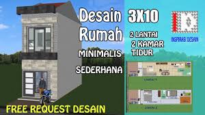 Berikut sejasa tampilkan 24 desain rumah minimalis berlantai dua yang dapat anda jadikan inspirasi untuk hunian anda! Rumah Sederhana 3x10 2 Lantai Minimalis Rumah3x10 Rumahsederhana Rumahmungil Youtube