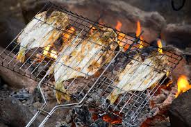 The oil should not need to reach over 375°f to fry the fish. Roasting Fish Open Fire Photos Free Royalty Free Stock Photos From Dreamstime