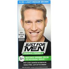 This hair dye that lasts up to 8 weeks is your best bet at treating your. Just Men Original Formula Men S Hair Color Light Medium