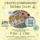 Crafty Companions event in Stonington, CT