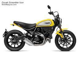 Next bike sdn bhd (ducati malaysia) sekali lagi membuatkan peminat motosikal tempatan tidak keruan apabila melancarkan varian penuh model popularnya, scrambler ducati. Ducati Scrambler Icon Price In Malaysia From Rm52 900 Motomalaysia
