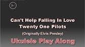 The band is composed of thom yorke (lead vocals, rhythm guitar, piano, beats), jonny greenwood (lead guitar, keyboard, other instruments), ed o'brien (guitar, backing vocals), colin greenwood (bass guitar) and phil selway (drums, percussion). Can T Help Falling In Love Elvis Presley Twenty One Pilots Ukulele Tutorial Youtube