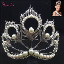 A post shared by miss universe (@missuniverse) on dec 5, 2019 at 10:16am pst. 2019 Miss Universe Crown Full Round Adjustable Pearl Peakcoc Shopee Philippines