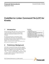 Air synthetic minor (airs/afs) criteria and hazardous air pollutant inventory (inventory of air pollution sources) performance track. Codewarrior Linker Command File Lcf For Kinetis Freescale
