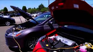 If dead battery is the reason for the breakdown of your prius, you can easily jump start it using jumper cables and a healthy battery from another vehicle, or using a battery booster if available. Palmiero Toyota How To Jump Start A 2015 Prius Youtube