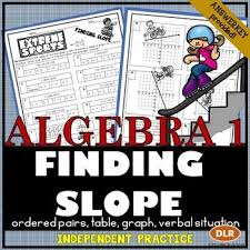 Finding Slope From Tables Graphs And Points Practice Worksheet Finding Slope Practices Worksheets Life Application