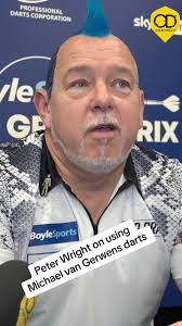 Peter Wright Discusses Using Michael van Gerwen's Darts