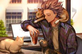 179 notes jan 27th, 2021. Wallpaper Anime Boys Cats Hitoshi Shinso Boku No Hero Academia 1280x853 Chungz 1991915 Hd Wallpapers Wallhere