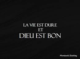 Iris De La Bible La Vie Est Dure Et Dieu Est Bon Citations De Prieres Citations Positives Citations Chretiennes