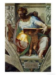 The Sistine Chapel Ceiling Frescos After Restoration The Prophet Daniel Giclee Print Michelangelo Buonarroti Art Com Sistine Chapel Sistine Chapel Michelangelo Sistine Chapel Ceiling