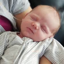 Throwback to 2 weeks old. 4th baby, and time is flying by. I'm currently in  the process of packing to move house. I literally have bags and bags of  babies and kids