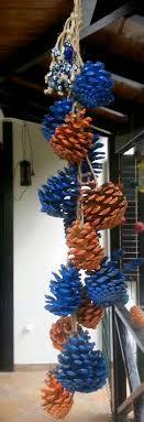 Kozalak Boyama Painting Pine Cones Sus Ornament Noel Elisleri Kendin Yap Ve El Sanatlari Noel Dekorasyonlari